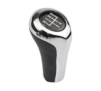 MEXWLOP Car Gear Shift Knob, for, 1 3 5 6 Series E81 E82 E87 E46 E90 E91 E92 E60 E61 E63 X1 E84 X3 E83 X5 E53 E30 E32 E34 E36 E38 Gear Shift Knob(Chromed 5speed)