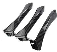 MEXWLOP Car Inner Handle Interior Door Panel Pull Trim Cover Carbon Fiber Left Right, for BMW, 3 Series E90 E91 E92 316 318 320 325 328i 51417230849 Car Door Pull Handle(Carbon Fiber-RHD)