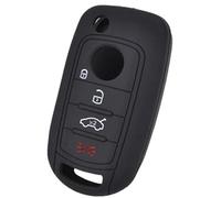 MEXWLOP Car Key Fob, for Fiat, Cronos Egea 500X Toro Tipo, for DODGE, Neon Skin 2015-2018 Silicone Car Remote Flip Key Fob Shell Cover Case car key protector Car Key Cover