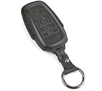 MEXWLOP Car Key Fob, for Ford, Bronco, for F-150, Raptor Edge Expedition F250 F350 F450 F550 2020 Leather Ring Cover Case Shell Protector Car Key Cover