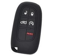 MEXWLOP Car Key Fob, for Jeep, Grand Cherokee Compass, for DODGE, Charger, for Chrysler, 200 300 300C Remote Key Cover Case Protect Key Chain Car Key Cover