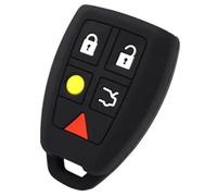 MEXWLOP Car Key Fob, for VOLVO, C30 C70 S40 V50 2004-2007 Silicone Remote Key Case Fob Shell Cover Skin Jacket Sleeve car key protector Car Key Cover
