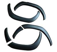 MEXWLOP Car Matte Black 6pcs/set 5" Wheel Arch Fender Flares Mudguards, for Toyota, Hilux Revo Rocco 2015-2020 Car Fender Flare