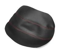 MEXWLOP Car Microfiber Leather Center Control Armrest Box Cover Sticker Trim, for VOLVO, S80 1999 2000 2001 2002 2003 2004 2005 2006 Car Armrest Cover(Black - red line)