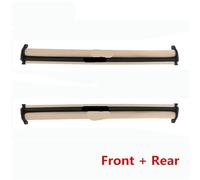 MEXWLOP Car Panorama Sunroof Sunshade Curtain Cover Assembly 54107409185/88/89, for BMW, 7 Series G12 Front and Rear Sunroof Sunshade Curtain(Beige Front x Rear)