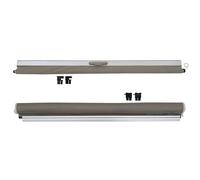 MEXWLOP Car Panorama Sunroof Sunshade Curtain Cover Assembly, for, Q7 2007 2008 2009 2010 2011 2012 2013 2014 2015 Front and Rear Sunroof Sunshade Curtain(Gray Front x Rear)