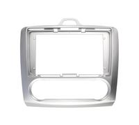 MEXWLOP Car Radio Fascia, for Ford, for Focus, 2005-2011 9 Inch Frame Double Din Stereo Panel Dash Mount Refitting Kit Accessories GPS Bezel Car Audio Trim
