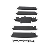 MEXWLOP Car Rear Air Conditioner Ac Vent Grille Outlet Tab Clip Slider, for, for, M GL ML GLE GLS W166 W292 2011-2018 Car Air Vent Grille(BLACK Rear Left)