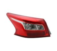 MEXWLOP Car Rear Lights, for NISSAN, For Sentra 2016 2017 2018 Warning Brake Stop Fog Lamp Turn Signal Light LED Rear Tail Light Car Rear Brake Lamp Car Tail Light Indicator(Black LEFT)