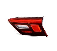 MEXWLOP Car Rear Lights, for Tiguan, L 2017-2021 Stop Fog Lamp Turn Signal Light LED Tail Light Assembly Car Rear Brake Lamp Car Tail Light Indicator(Black INSIDE R)