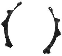 MEXWLOP Car Rear Wheel Arches Fender Flares Mudguards Trims Back Wheel Eyebrows Guards, for BMW, 5 Series G30 G38 2017+ Car Fender Flare