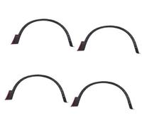 MEXWLOP Car Side Wheel Arch Fender, for Mazda, CX-4 CX4 CX 4 2016 2017 2018 2019 Auto Flares Black Mudguard Wheel Eyebrow Trim Car Fender Flare(4PCS)