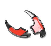 MEXWLOP Car Steering Wheel Paddle Shift Shifer, for Ford, for Mustang, 2015 2016 2017 Styling Real Carbon Fiber 2PCS/Set Gear Shift Paddle