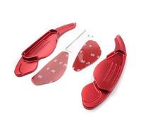 MEXWLOP Car Steering Wheel Shift Paddle Extension, for Land Rover, for Discovery 4 5 LR2 LR4 L405, for Jaguar, XF XJ F-Pace X250 X761 X351 Car Paddle Shifter Replacement(Black Red)