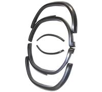 MEXWLOP Car Wheel Arch Fender Flares Wheel Eyebrow Accessories, for Toyota, fortuner 2015 2016 2017 2018 2019 Car Fender Flare