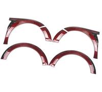 MEXWLOP Car Wheel Fender Flares Trim Wide Body Arch Eyebrow Cover Brow Mudguard Kit, for Toyota, Camry SE XSE 2018-2022 Sport Car Fender Flare(Red)