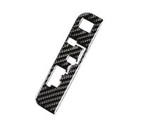 MEXWLOP Carbon Fiber Center Control Gear Shift Panel Side Button Frame Cover Protective Trim, for Toyota, for Highlander 2015 2016 2017 2018 Car Gear Shift Trim Panel