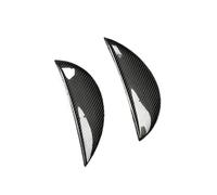 MEXWLOP Carbon Fiber Headlight Cover Eyelid Decoration Fiber Glass Front Lamp Eyebrow Sticker, for, for VW, 1.8 2.0 1998-2004, for, for Beetle, Car Headlight Tint(Carbon fiber)