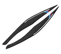 MEXWLOP Carbon Fiber Headlight Eyelid Eyebrow Cover Trim Sticker, For, for BMW, for E90 E91 3 Series 4 Door Sedan 2009-2012 Car Accessories Eyelid Trim For Headlight(M Carbon)