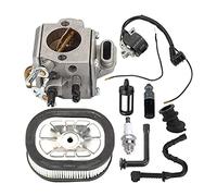 MEXWLOP Carburetor Carb With Ignition Coil Tune Up Kit Chainsaw Parts Replacement 044 046 MS440 MS460 Carburetor Kit