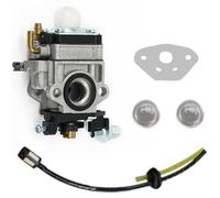 MEXWLOP Carburetor Filter Part Kit Engine Garden Repair Tools Replacement Trimmer Supplies Motor, for RUIXING H119 26cc Lawn Mower 1E36F Carburetor Kit