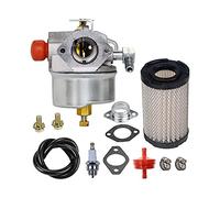 MEXWLOP Carburetor With Air Filter Replacement, for Tecumseh, 35066 632795 632046A 632078A 632099 632795A TVS90 TVS100 ECV100 TVS1 D24 20 Carburetor Kit