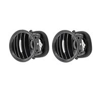 MEXWLOP Chrome/black A/c Air Vent Cover Outlet Grille Fits, for Opel, for Corsa, D Mk3, for Vauxhall, 13417363 2201099 Car Air Conditioning Outlet Grille(2pcs with Chrome)
