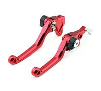 MEXWLOP CNC Pivot Brake Clutch Levers, for XR250L XR650R CRM250AR Motorcycle Dirt Pit Bike Accessories CRM XR 250L 650R 250AR Motorcycle Brake Lever(Red)