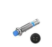 MEXWLOP Connector Type Inductive Proximity Switch Sensor Npn Pnp M12 Pluggable Serie Dc 6-36v Ac 90-220v Sensing Distance 2mm 4mm Proximity Sensor(4mm Dc3-wire Pnp Nc)