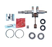 MEXWLOP Crankshaft Bearings 38mm Piston Oil Seals Kit, for, for 018 MS180 MS 180 Chainsaw W Rings Pin Circlips Needle Bearings Chainsaw Piston Kit