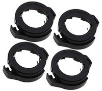 MEXWLOP Create idea 2PCS H7 LED Bulb Base Adapter Holder Headlight Bulb Socket Retainer Clips Black Compatible with Magotan Espace MK3 Headlight Bulb Socket(BLACK 4)
