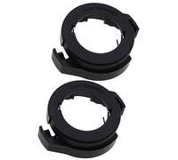MEXWLOP Create idea 2PCS H7 LED Bulb Base Adapter Holder Headlight Bulb Socket Retainer Clips Black Compatible with Magotan Espace MK3 Headlight Bulb Socket(BLACK 2)
