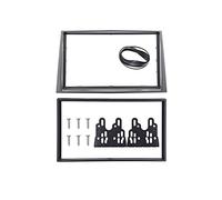 MEXWLOP Double 2 Din Car Radio Fascia Dash Installation Trim Kit Face Plate Bezel, for Opel, Astra Antara Corsa Zafira 2008-2015 Car Radio Trim Panel(173x98mm)