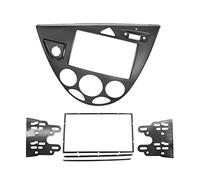 MEXWLOP Double 2 Din Frame Stereo Fascia Car Radio Panel Refitting Installation Trim Kit Face Frame Fasica, for Ford, for Focus, Fiesta Car Radio Trim Panel