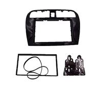 MEXWLOP Double Din Fascia Dash Mounting Installation Trim Kit Face Frame 2din Radio Stereo Pane, for Mitsubishi, Mirage Space Star Attrage 2012 On Car Radio Trim Panel(178x100 mm)