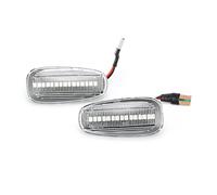 MEXWLOP Dynamic Fender Light Turn Signal Lights Flowing Fender Side Marker Lights, for Opel, Zafira A 1999-2005 Astra G 1998-2009 Turn Signal Light