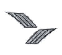 MEXWLOP Dynamic Turn Signals Flowing Light Side Marker 12V Bumper Light Sequential Blinker, for Subaru, BRZ, for Scion, FR-S Car Turn Signal Light(No Flowing Clear)