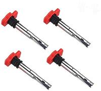 MEXWLOP Engines Ignition Coil 06E905115 06E905115E 4Pcs Car, for, for A3, for A4, for A5, for A6, for Q7, for Q5, for R8 Ignition Coil