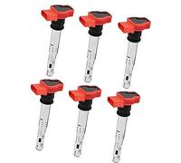 MEXWLOP Engines Ignition Coil 06E905115E 06E905115 07K905715F, for Octavia, for Superb, for Yeti 1.8t 2.0t Car Ignition Coil(BLACK Onecolor)