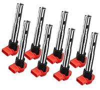 MEXWLOP Engines Ignition Coil 06E905115E 06E905115 07K905715F, for Octavia, for Superb, for Yeti 1.8t 2.0t Car Ignition Coil(BLACK 8 pcs)
