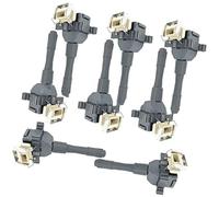 MEXWLOP Engines Ignition Coil 12137703359 Car, for BMW, 3 5 7 8 1.8L 2.0L .5L 4. E31 E32 E34 E36 E38 M42 M50 M52 M60 M62 S38 S50 Ignition Coil(BLACK 8 Pieces)