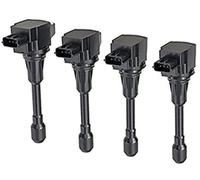 MEXWLOP Engines Ignition Coil, for NISSAN, for Altima, for Pathfinder, for Sentra 22448ED000 22448-JA00A 22448-JA00C 4pcs Car Coils Ignition Coil
