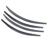 MEXWLOP Fender Flares Mud Flaps Arch Wheel Eyebrow Lips Strips Sticker Trim, for VW, Passat B6 B5 B7 B8 Golf POLO Jetta, Car Fender Flare