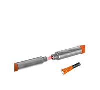 MEXWLOP Fiber Optic Sensor Probe Through-beam M3 M4 M6 High-precision Amplifier Npn Pnp Photoelectric Optical Proximity Switch Proximity Sensor(M4 1m)
