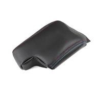 MEXWLOP For BMW, 3 Series E46 1998 1999 2000-2005 Car Microfiber Leather Interior Center Console Lid Armrest Box Cover Protective Trim Car Armrest Cover(A tricolor line)
