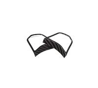 MEXWLOP , for BMW, 5 Series F10 2011-2015, Steering Wheel Buttons Frame Decoration Cover Trim 2pcs ABS Carbon Fiber Color Car Styling Steering Wheel Trim Sticker