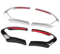MEXWLOP , for BMW, F10 F20 F13 F15 F16 X5 X6 F30 1 2 3 4 5 6 Series M sport, Car Interior Steering Wheel Decoration Strip Frame Trim Sticker Steering Wheel Trim Sticker
