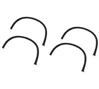 MEXWLOP For BMW, X5 E70 2007-2013 4x Car Side Wheel Arch Fender Auto Flares Black Mudguard Wheels Eyebrow Trim Part Car Fender Flare(4PCS)