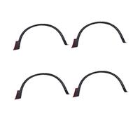 MEXWLOP For BMW, X5 E70 2007-2013 4x Car Side Wheel Arch Fender Auto Flares Black Mudguard Wheels Eyebrow Trim Part Car Fender Flare(Front left)