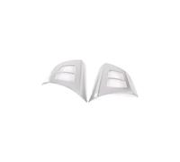 MEXWLOP , for BMW, X5 E70 2008 2009 2010 2011 2012 2013, 2pcs Steering wheel trim Decorative Replacement Accessory Silver Interior Steering Wheel Trim Sticker